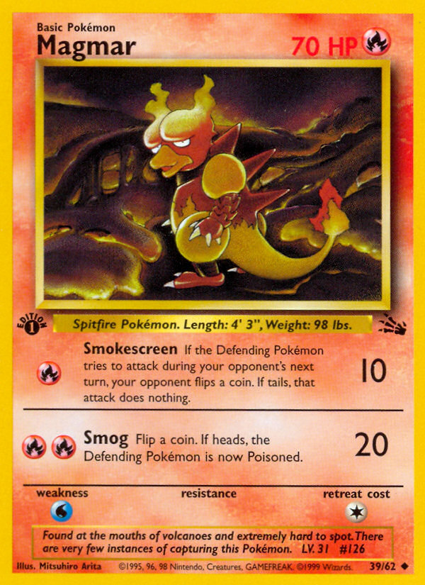 Magmar 39/62 Fossil
