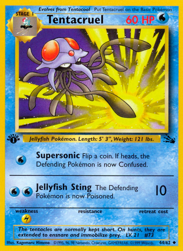 Tentacruel 44/62 Fossil