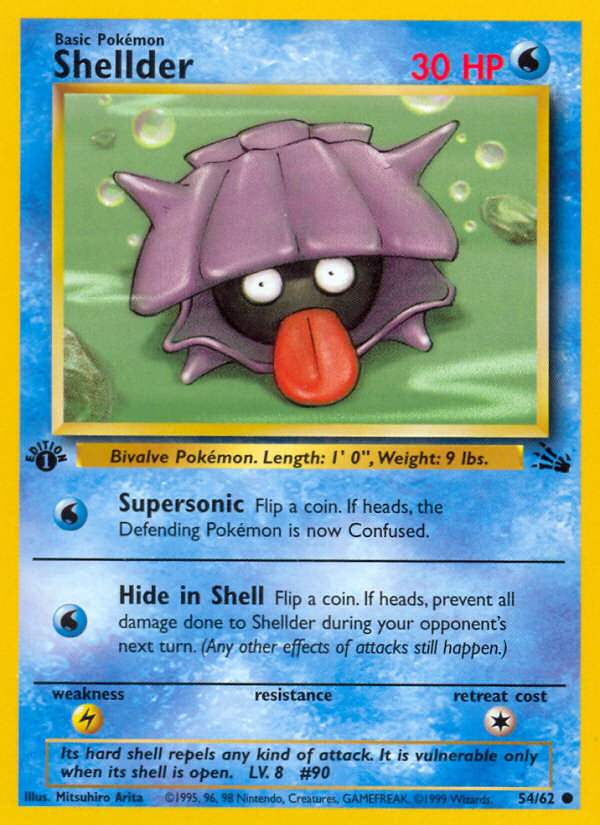 Shellder 54/62 Fossil
