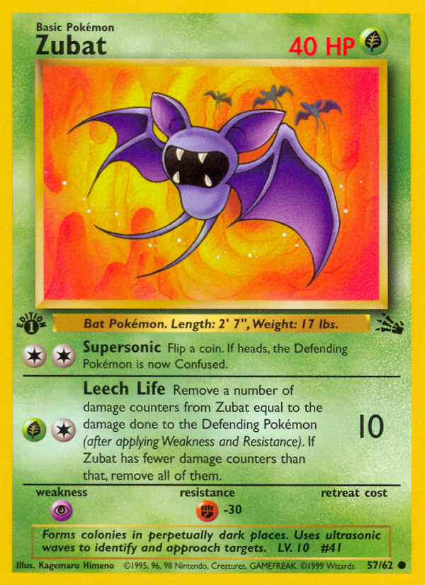 Zubat 57/62 Fossil
