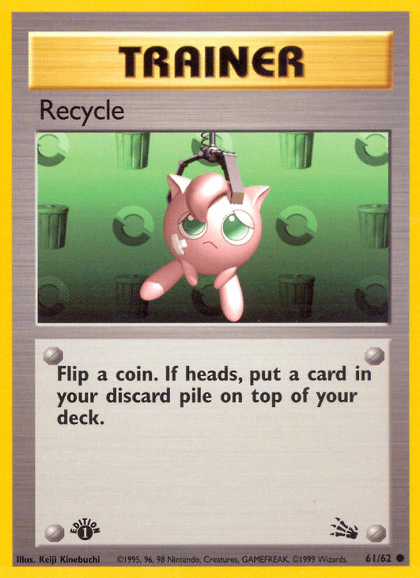 Recycle 61/62 Fossil