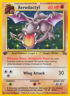 Aerodactyl 1/62 Fossil