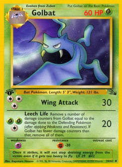 Golbat 34/62 Fossil