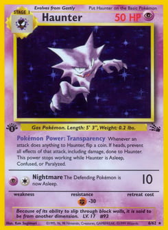 Haunter 6/62 Fossil