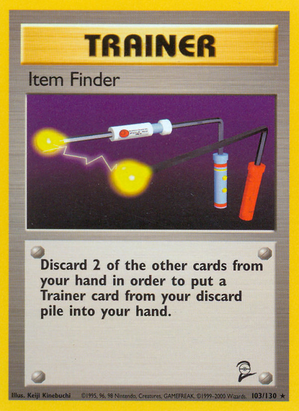 Item Finder 103/130 Base Set 2