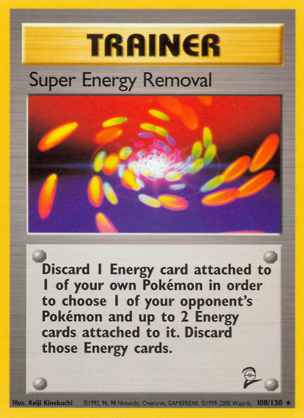 Super Energy Removal 108/130 Base Set 2