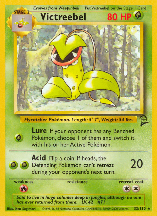 Victreebel 32/130 Base Set 2