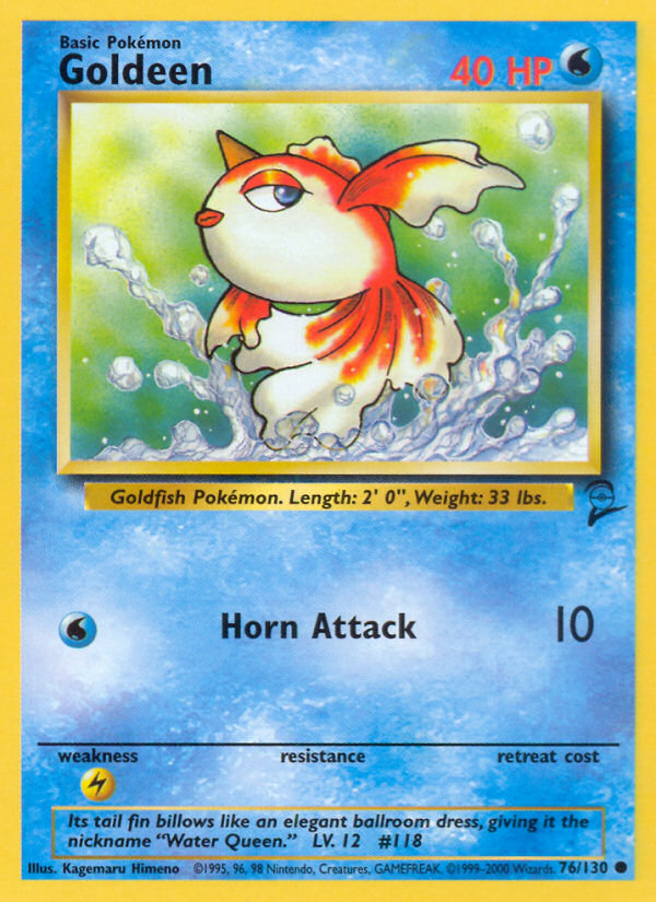 Goldeen 76/130 Base Set 2