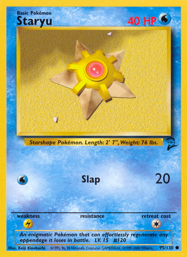 Staryu 95/130 Base Set 2