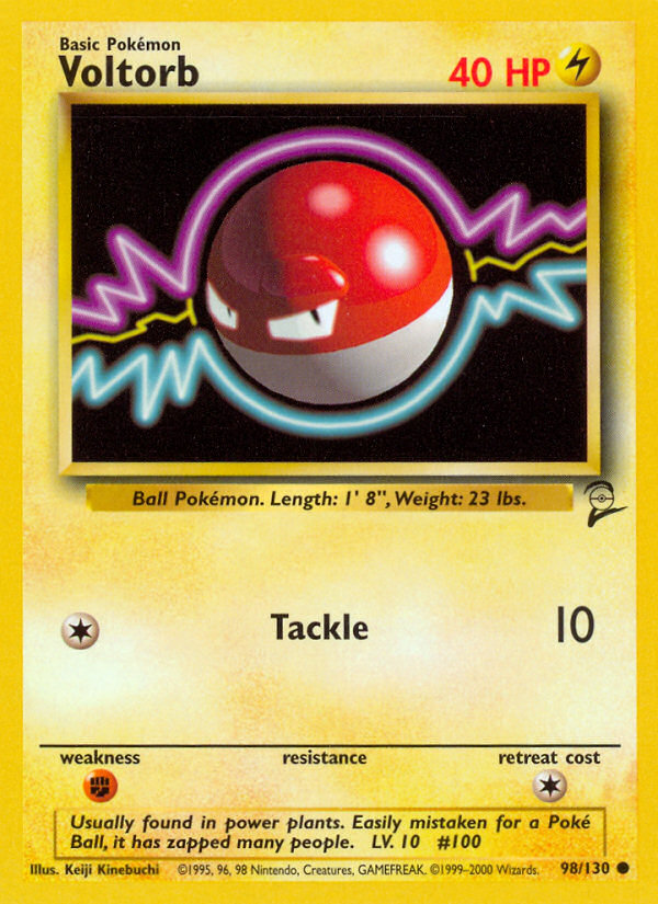 Voltorb 98/130 Base Set 2