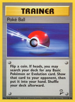 Poké Ball 121/130 Base Set 2