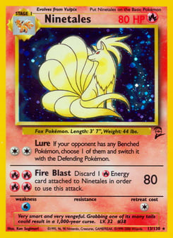 Ninetales 13/130 Base Set 2