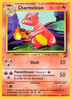 Charmeleon 35/130 Base Set 2