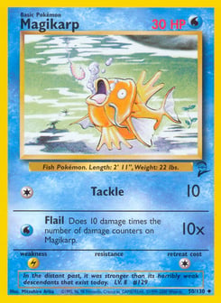 Magikarp 50/130 Base Set 2