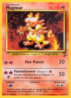 Magmar 51/130 Base Set 2