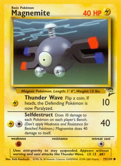 Magnemite 79/130 Base Set 2