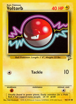 Voltorb 98/130 Base Set 2