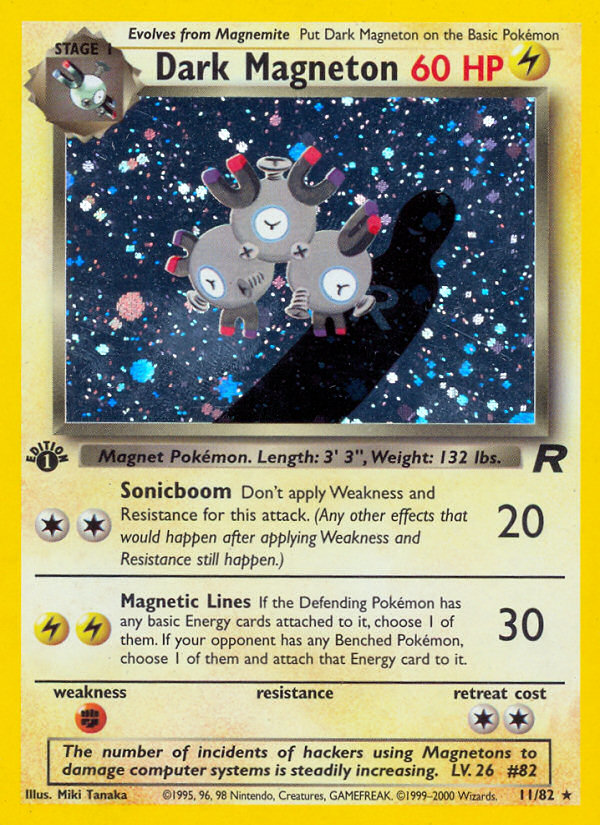 Dark Magneton 11/82 Team Rocket