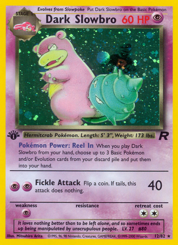Dark Slowbro 12/82 Team Rocket