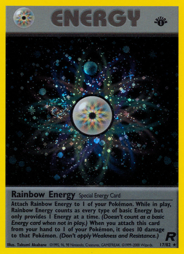 Rainbow Energy 17/82 Team Rocket