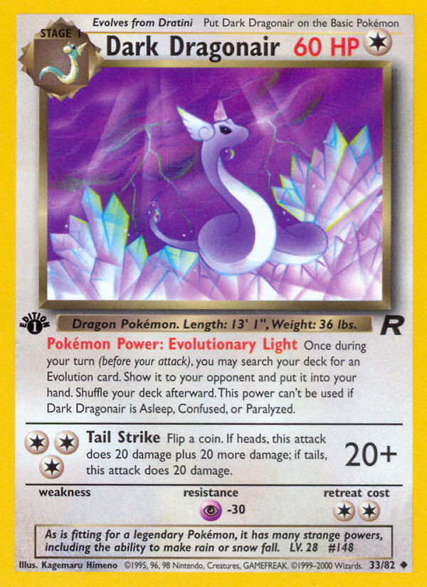Dark Dragonair 33/82 Team Rocket
