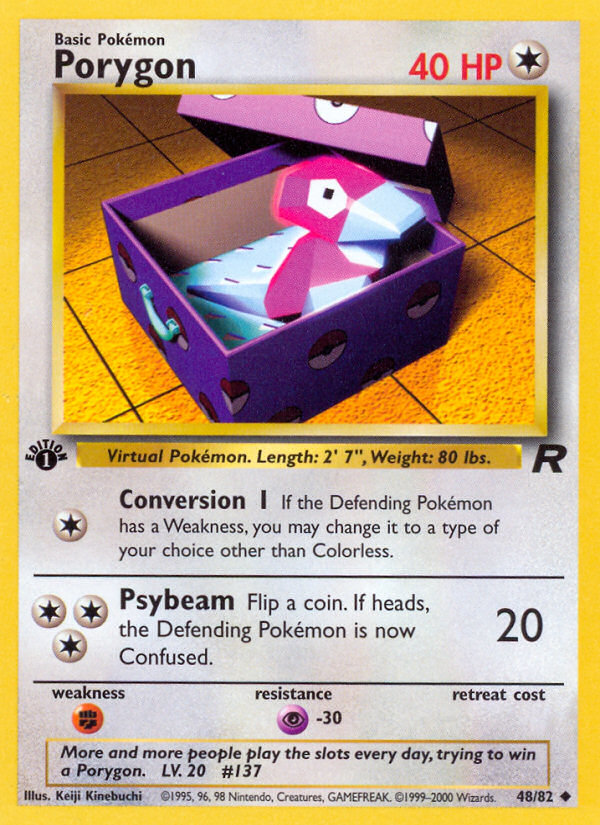 Porygon 48/82 Team Rocket