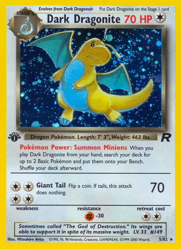 Dark Dragonite 5/82 Team Rocket