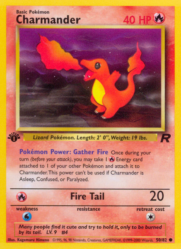 Charmander 50/82 Team Rocket