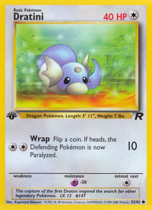 Dratini 53/82 Team Rocket