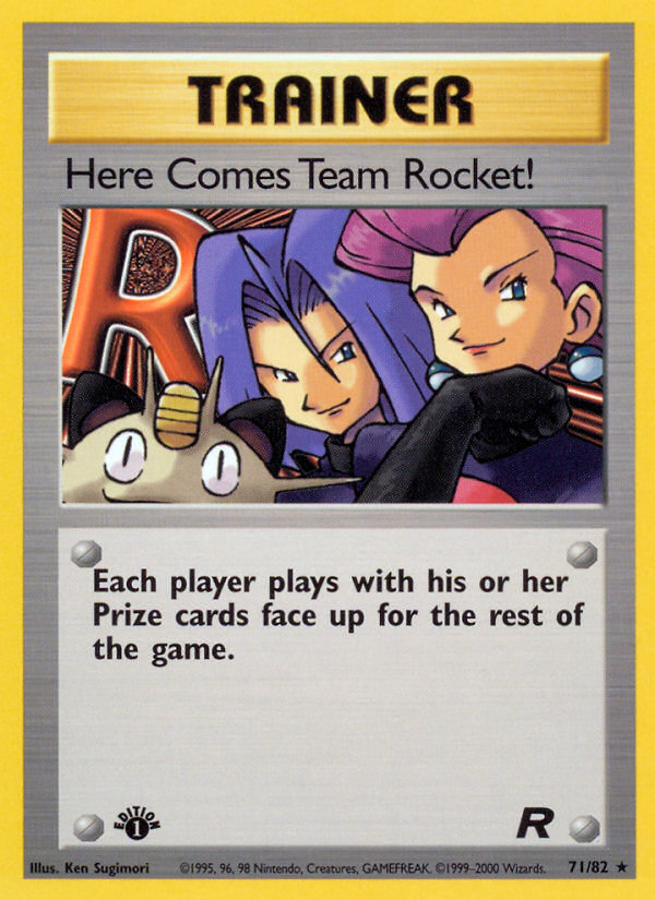 Here Comes Team Rocket! 71/82 Team Rocket