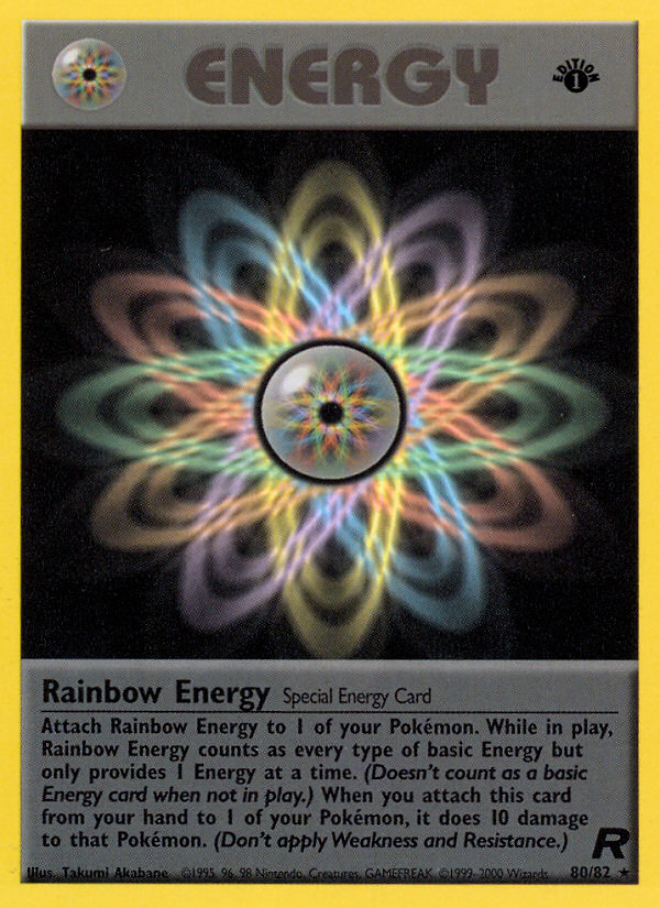 Rainbow Energy 80/82 Team Rocket