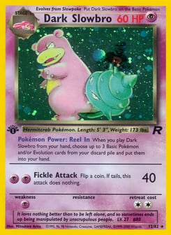 Dark Slowbro 12/82 Team Rocket