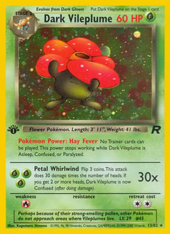 Dark Vileplume 13/82 Team Rocket