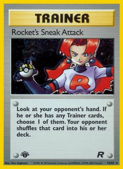 Rocket's Sneak Attack 16/82 Team Rocket