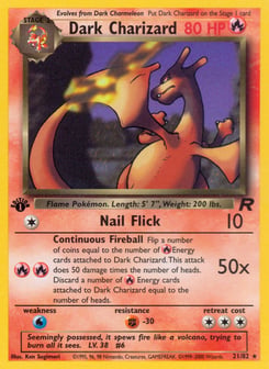 Dark Charizard 21/82 Team Rocket