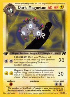Dark Magneton 28/82 Team Rocket