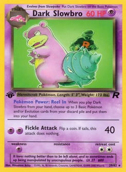 Dark Slowbro 29/82 Team Rocket