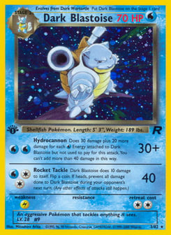 Dark Blastoise 3/82 Team Rocket