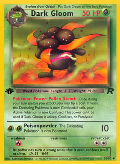 Dark Gloom 36/82 Team Rocket