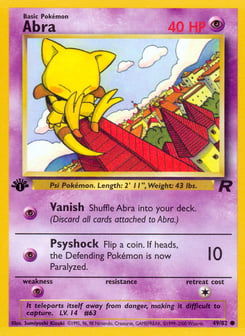 Abra 49/82 Team Rocket