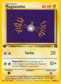 Magnemite 60/82 Team Rocket