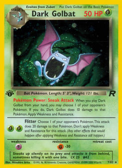 Dark Golbat 7/82 Team Rocket