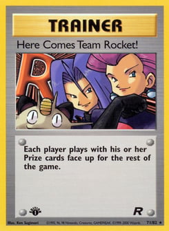 Here Comes Team Rocket! 71/82 Team Rocket