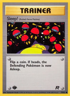 Sleep! 79/82 Team Rocket