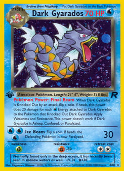 Dark Gyarados 8/82 Team Rocket