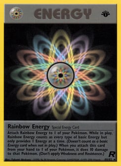 Rainbow Energy 80/82 Team Rocket