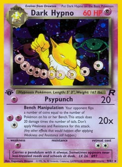 Dark Hypno 9/82 Team Rocket