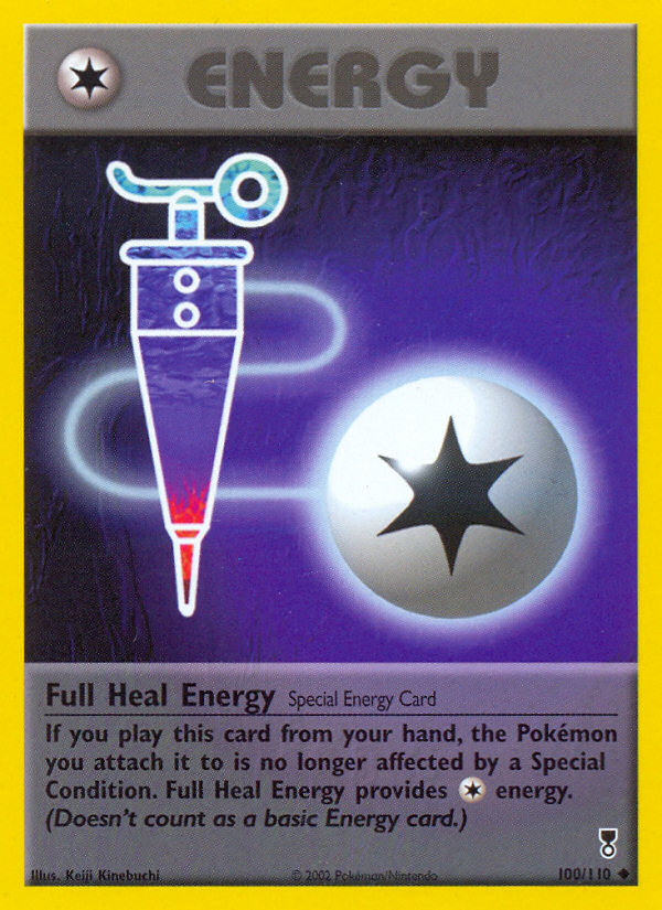 Full Heal Energy 100/110 Legendary Collection