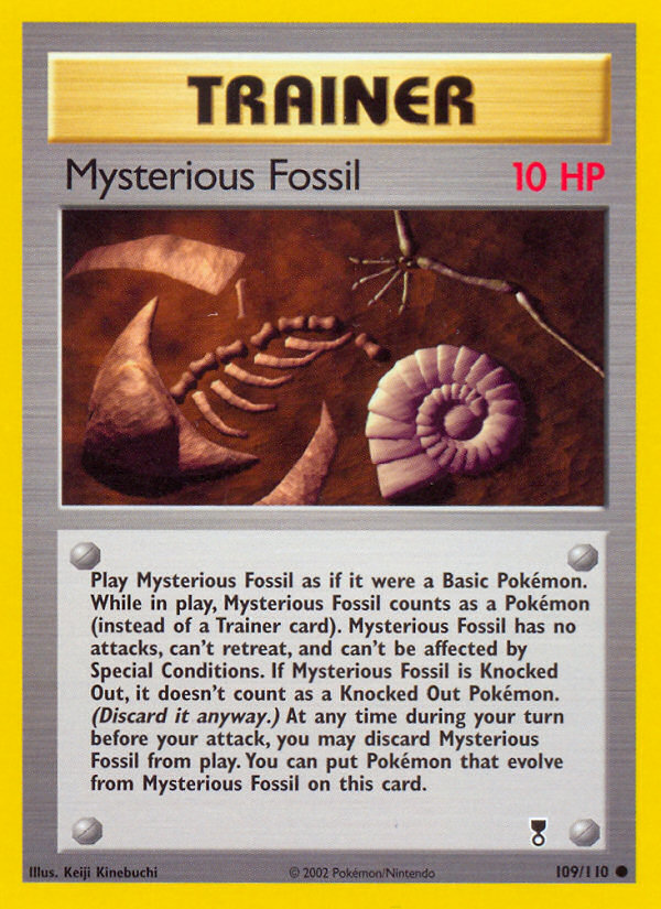 Mysterious Fossil 109/110 Legendary Collection