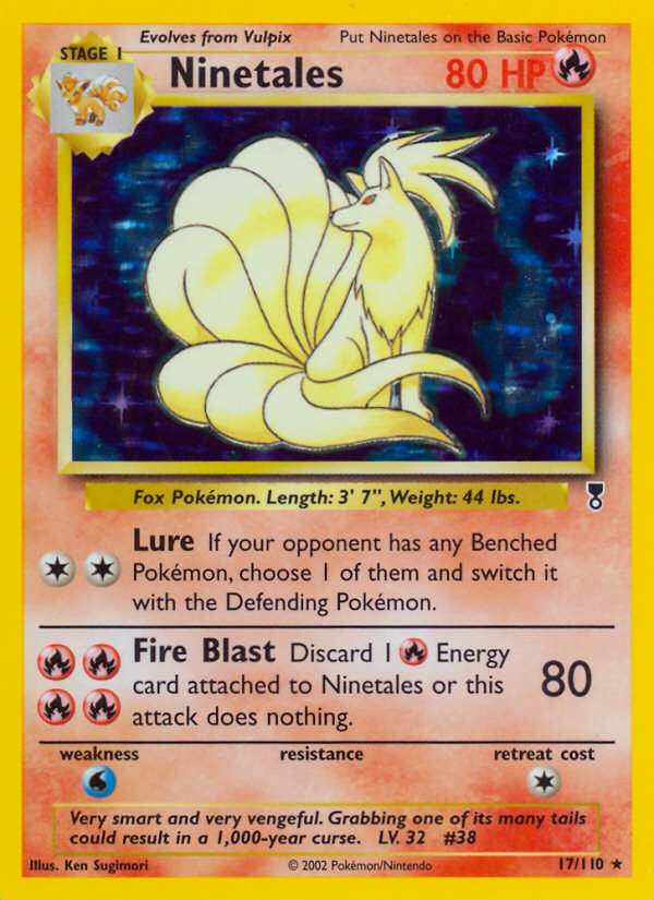 Ninetales 17/110 Legendary Collection